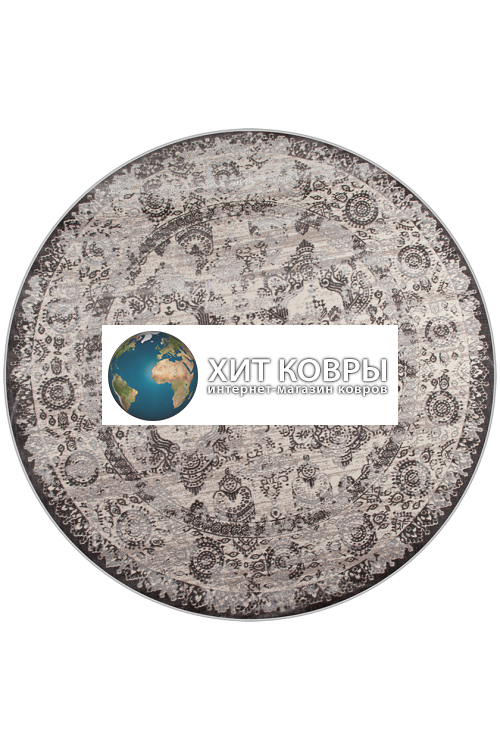 Российский ковер Rimma Lux 36903 Серый круг
